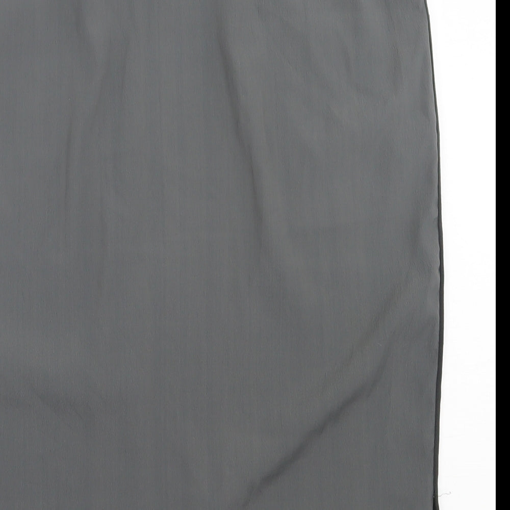 NEXT Womens Grey  Polyester A-Line Skirt Size 12
