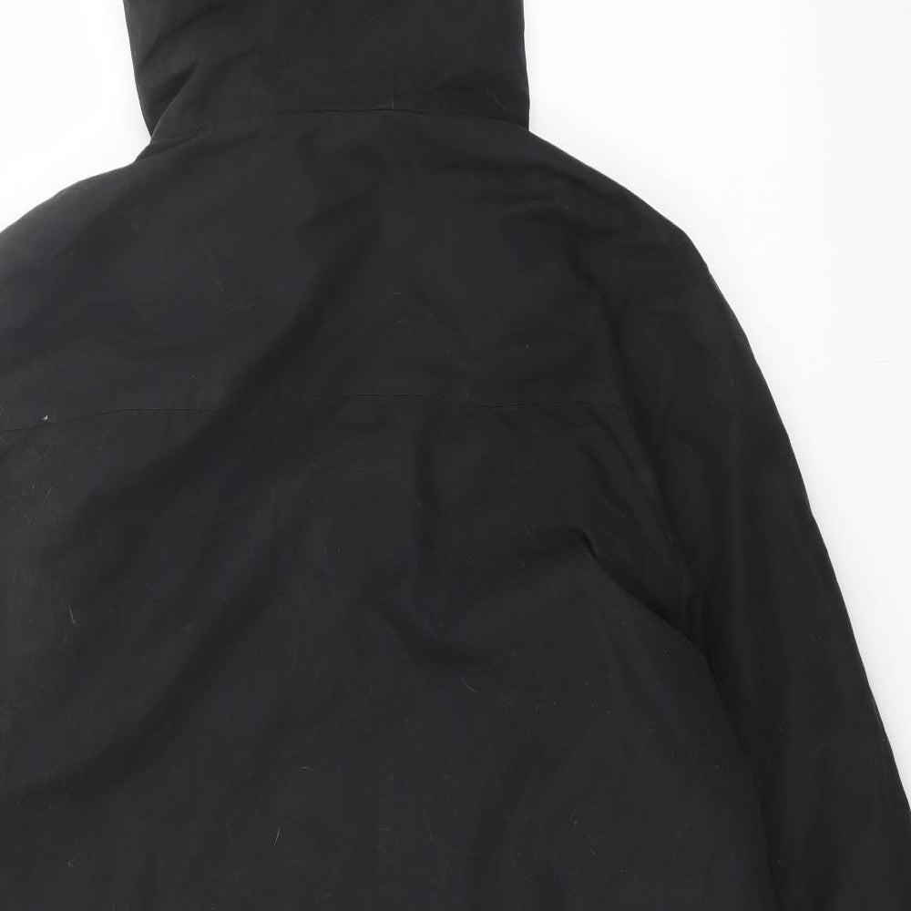 Primark Mens Black   Jacket Coat Size XL  Zip