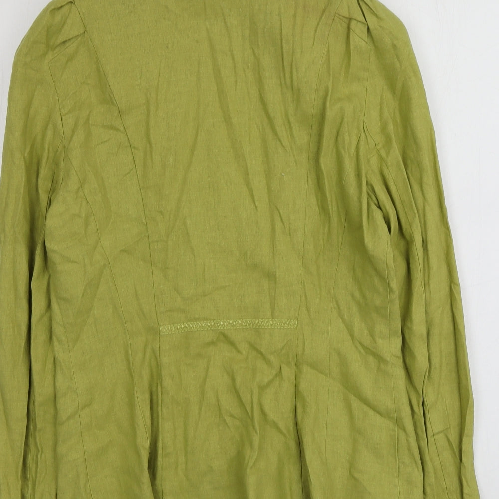 Per Una Womens Green   Jacket  Size 12