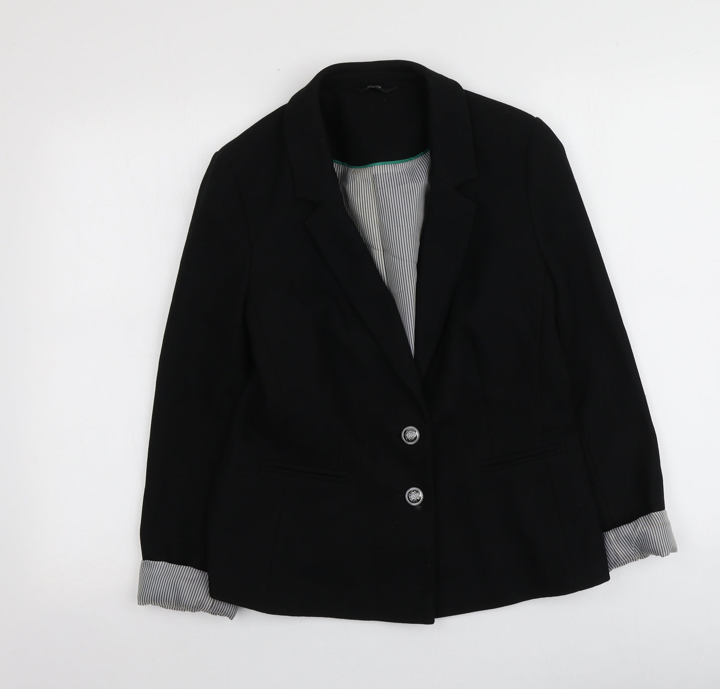 F&F Womens Black   Jacket  Size 10