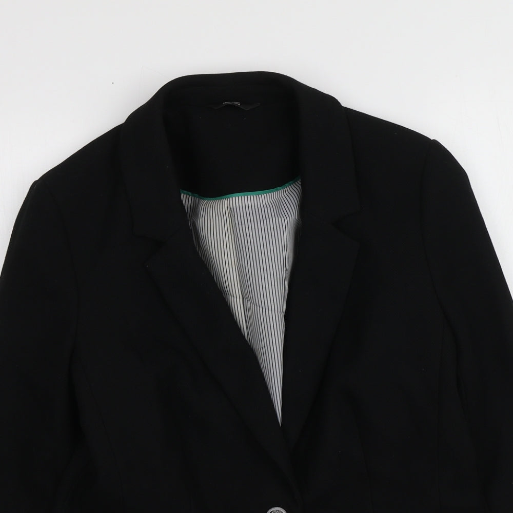 F&F Womens Black   Jacket  Size 10