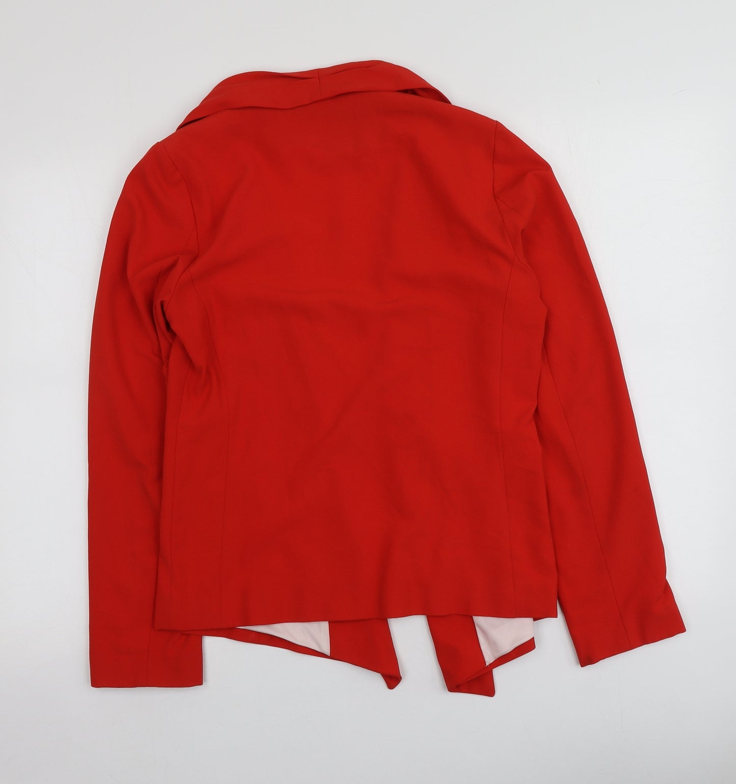 New Look Womens Red   Jacket Blazer Size 10