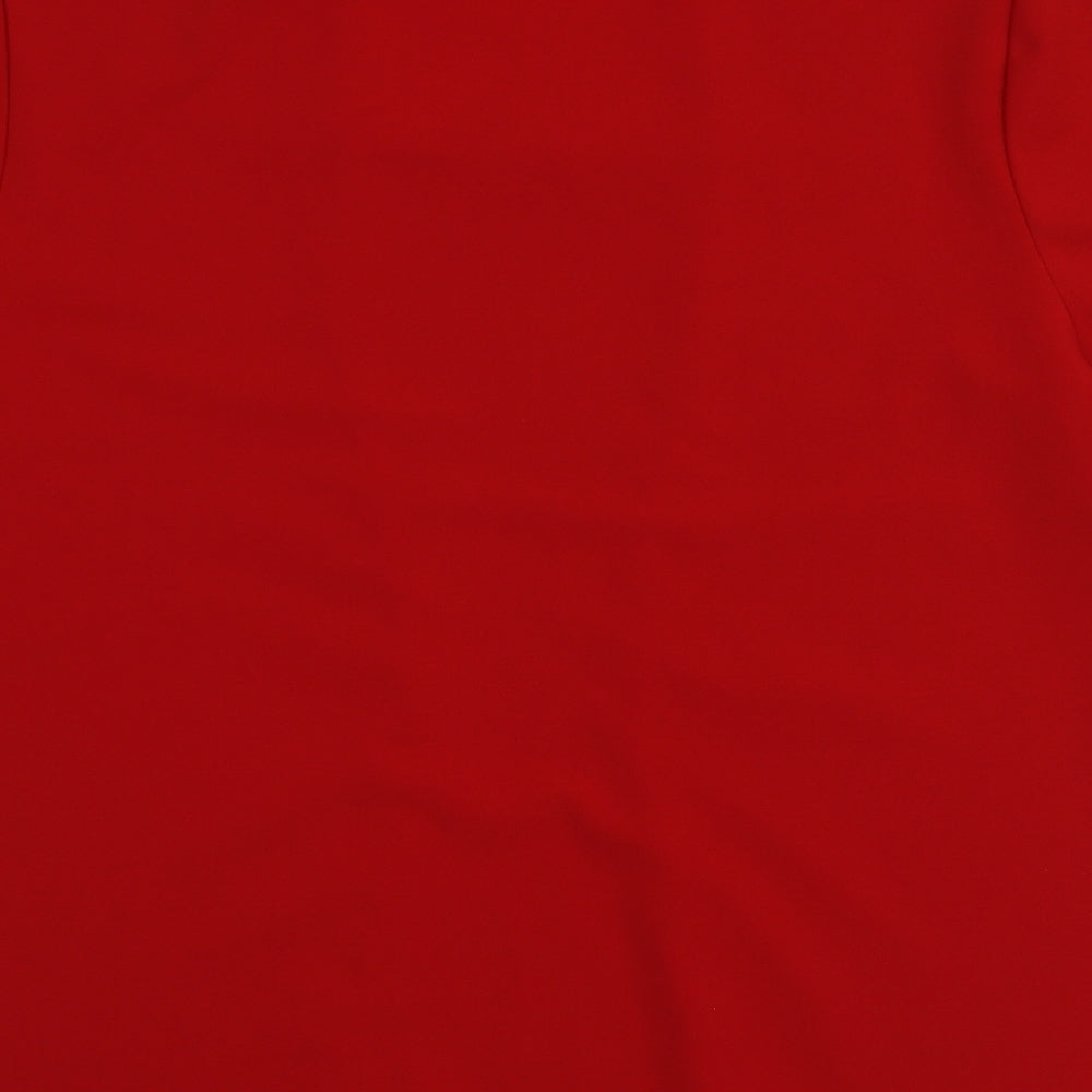 Gerard Womens Red  Polyester Basic T-Shirt Size 20 Round Neck
