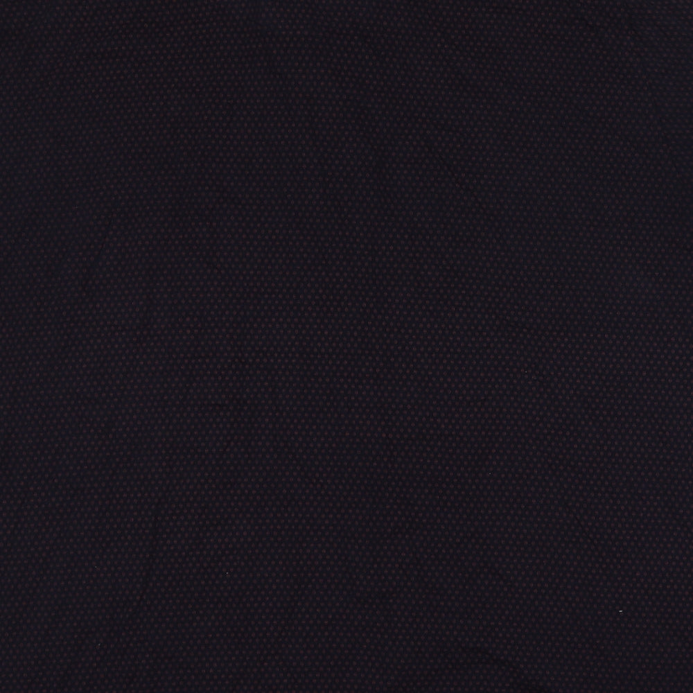 Easy Mens Blue Geometric 100% Cotton  Polo Size Big 2X Collared