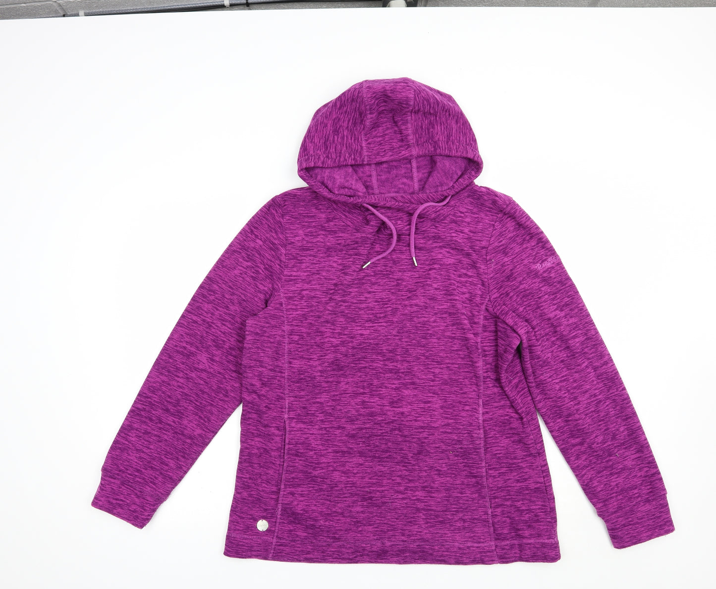 Regatta Womens Purple  Polyester Pullover Hoodie Size 16  Pullover