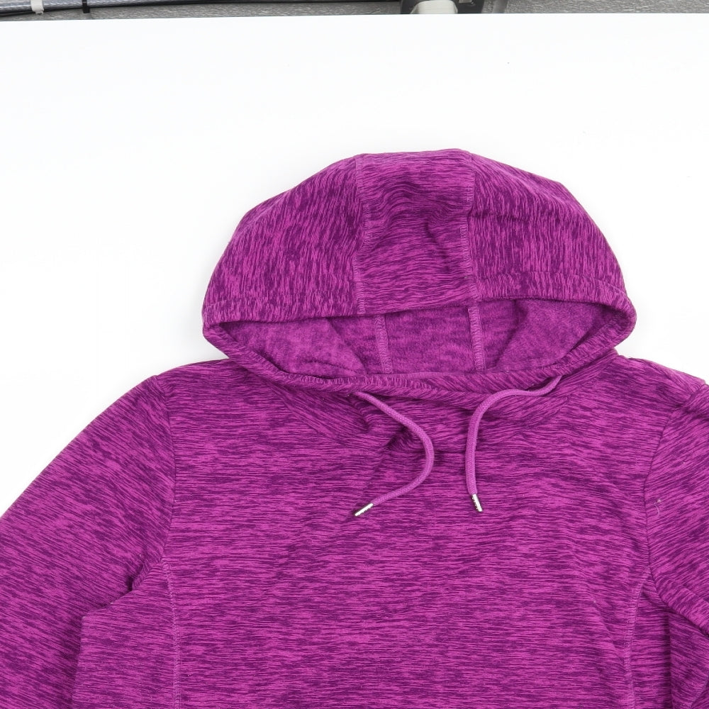 Regatta Womens Purple  Polyester Pullover Hoodie Size 16  Pullover