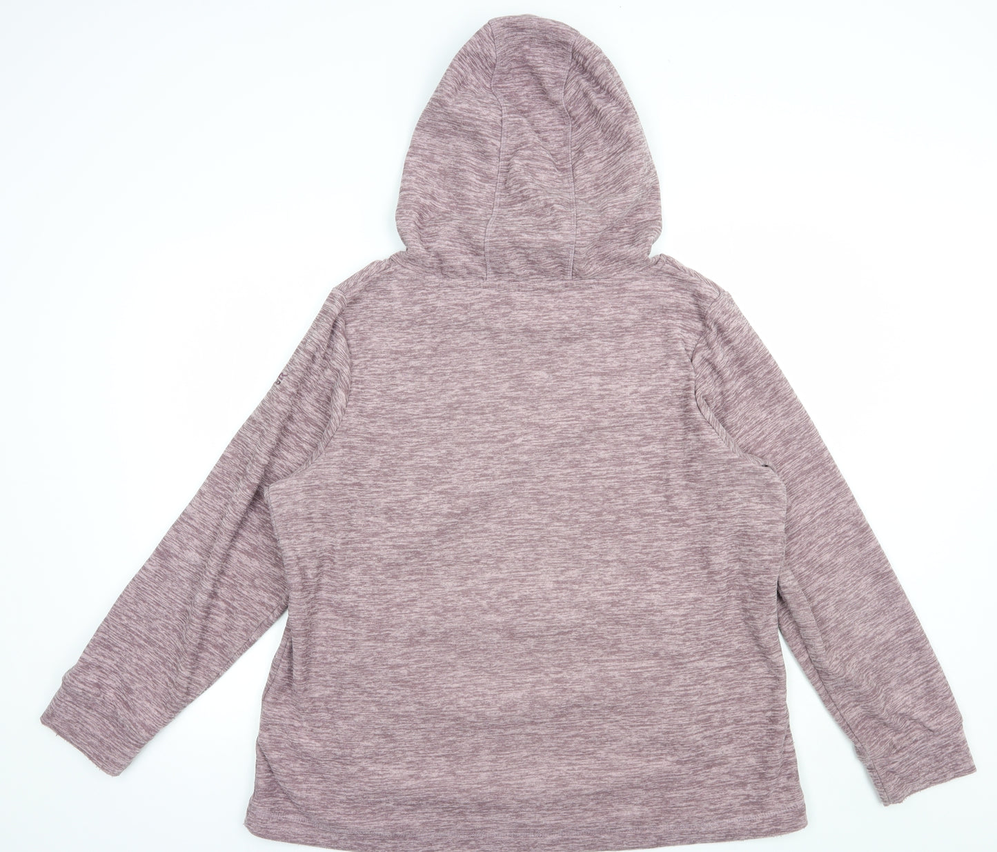 Regatta Womens Purple  Polyester Pullover Hoodie Size 18  Pullover