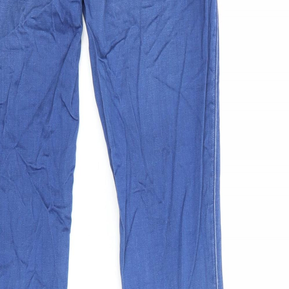Salsa Womens Blue  Cotton Skinny Jeans Size 10 L32 in Regular Button