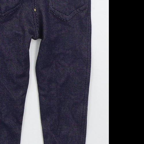 Dunnes Girls Blue  Cotton Capri Jeans Size 9-12 Months   - Jeggings