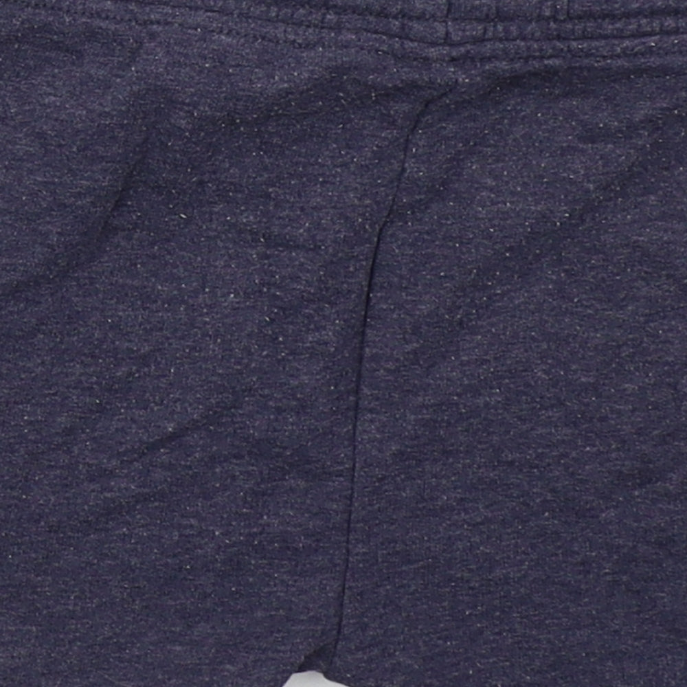 George Boys Blue  Cotton Sweat Shorts Size 3-4 Years  Regular Drawstring
