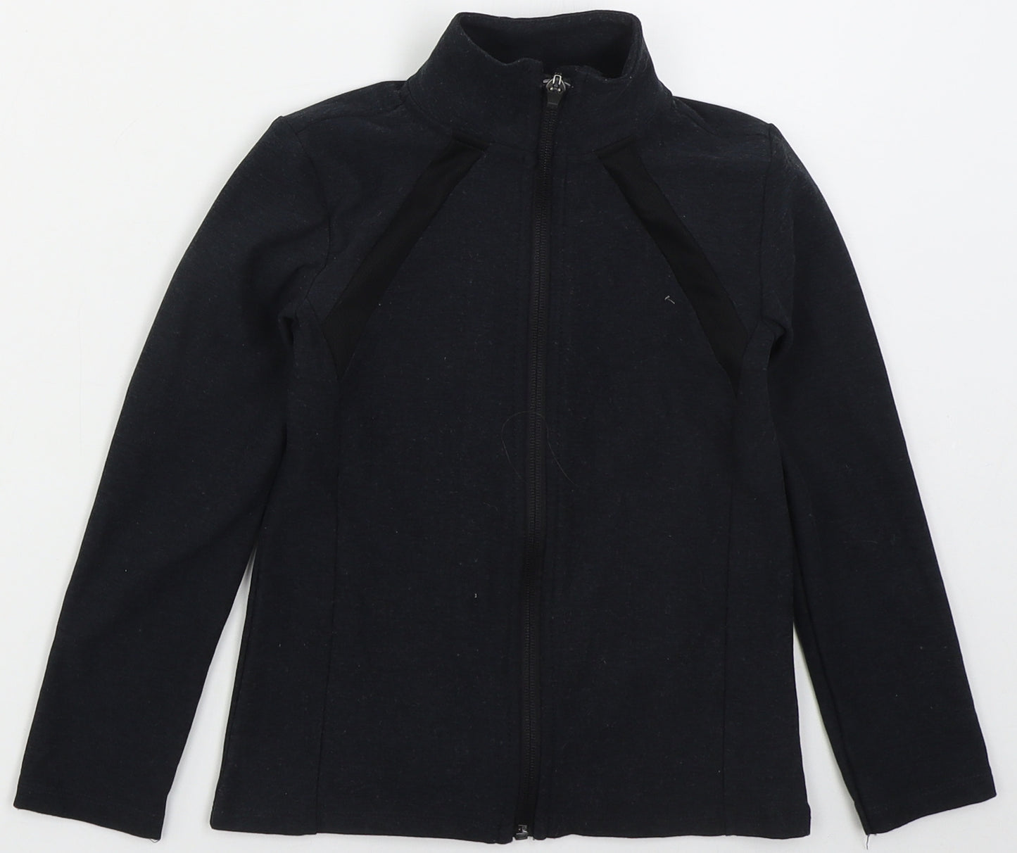 F&F Boys Grey  Polyester Full Zip Sweatshirt Size 5-6 Years  Zip