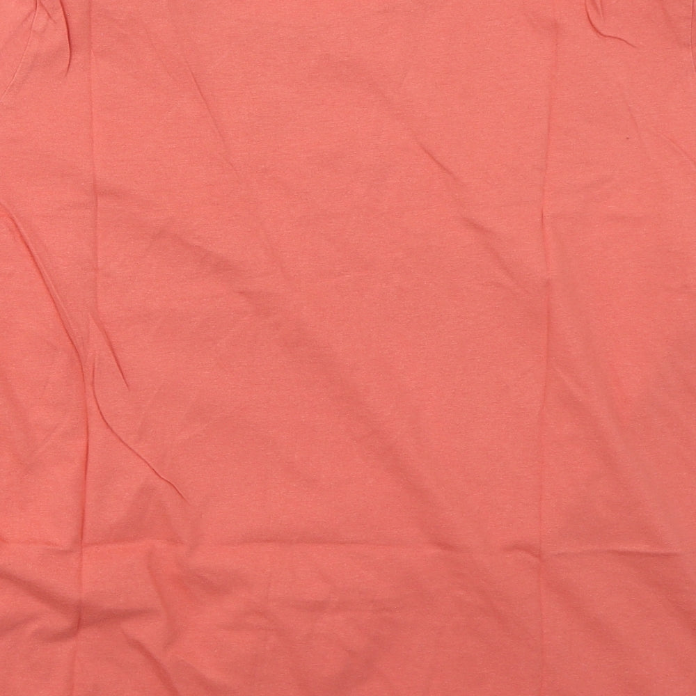 Pep&co Womens Pink  Cotton Basic T-Shirt Size 22 Round Neck - Ciao Bella