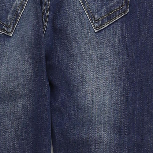 R Display Womens Blue  Cotton Skinny Jeans Size 29 in L26 in Regular Buckle