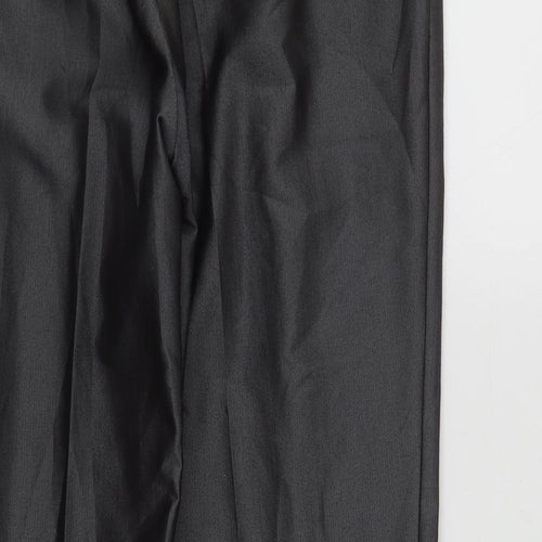 Daniel Grahame Mens Grey  Polyester Trousers  Size 34 in L31 in Regular Zip