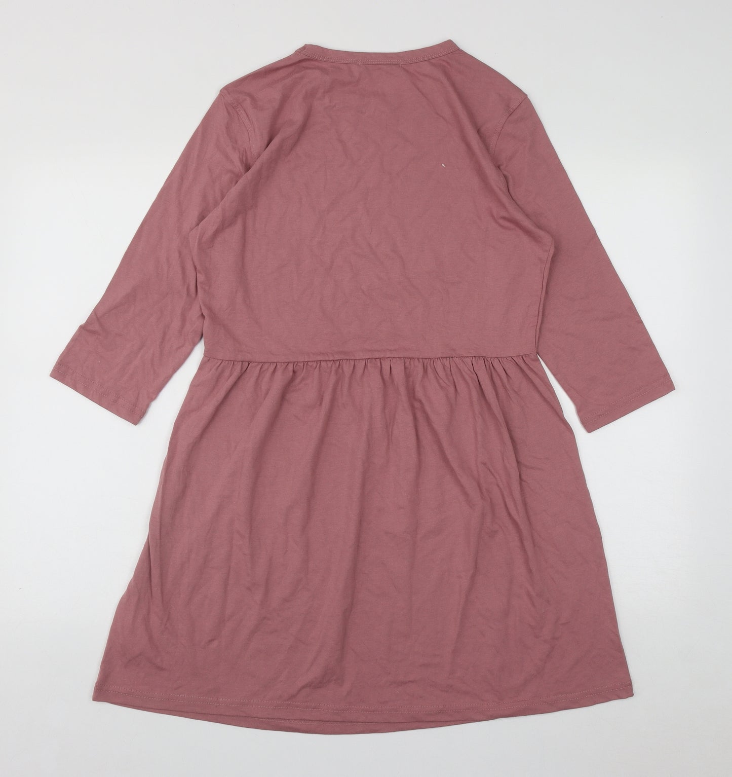 Missguided Womens Pink  Polyester Fit & Flare  Size 6