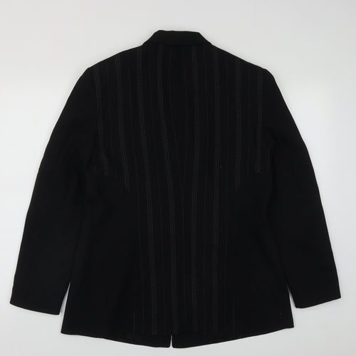 Gerry Weber Womens Black   Jacket  Size 14  Button