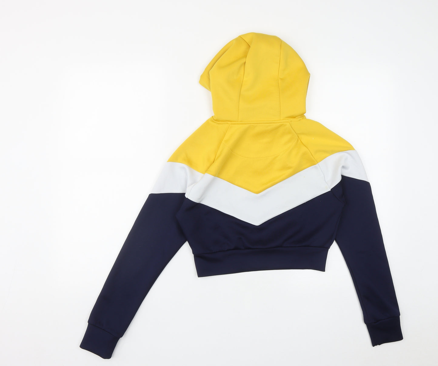 SikSilk Womens Multicoloured  Polyester Pullover Hoodie Size 8  Drawstring