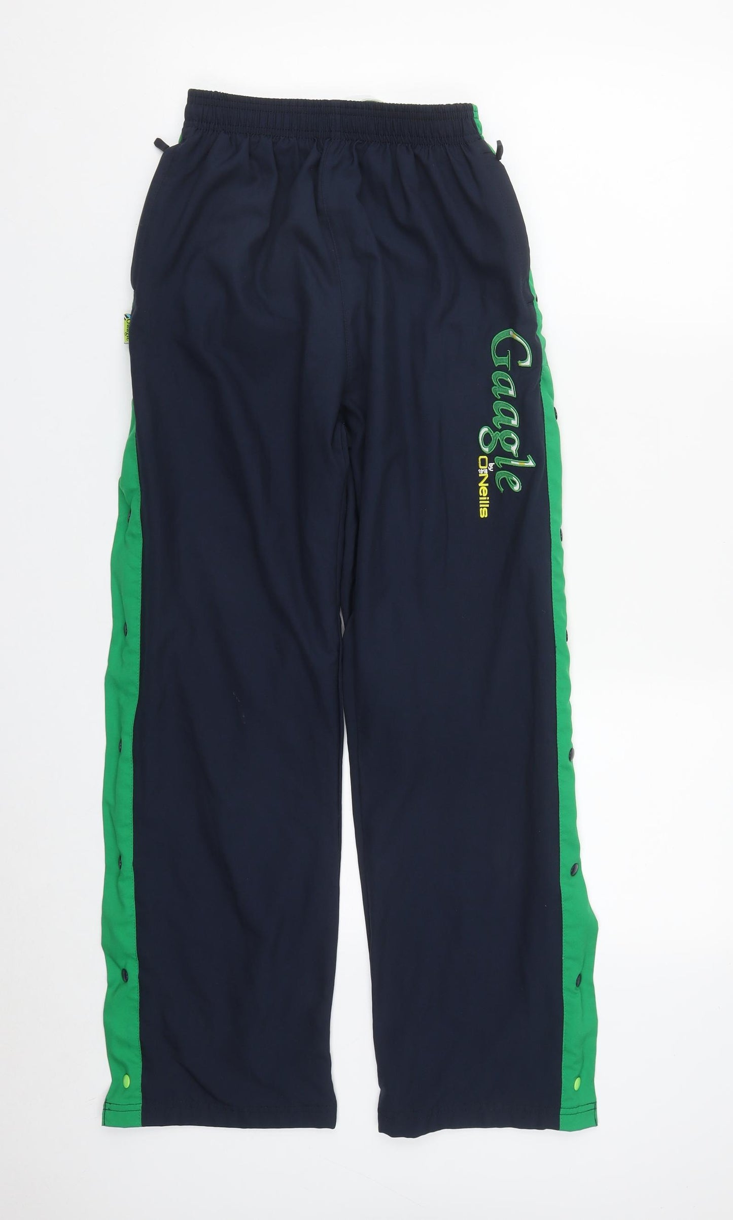 O'Neill Boys Blue  Polyester Jogger Trousers Size 13 Years L26 in Regular Drawstring