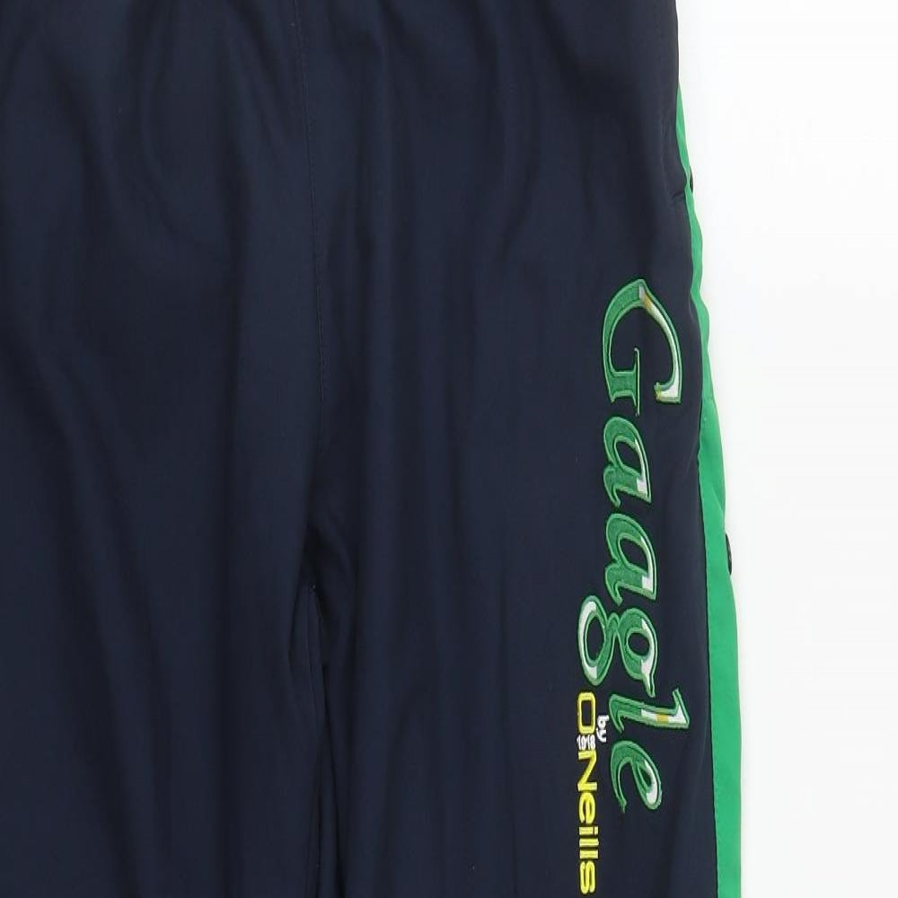 O'Neill Boys Blue  Polyester Jogger Trousers Size 13 Years L26 in Regular Drawstring