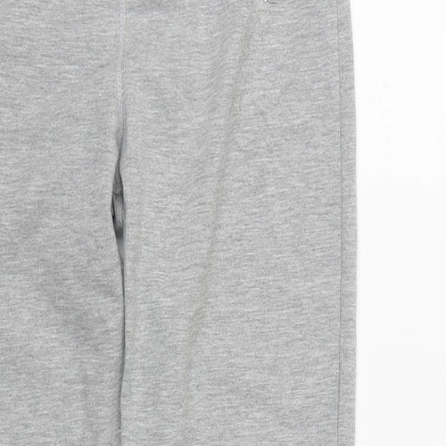 Extory Womens Grey  Polyester Jogger Trousers Size S L31 in Regular Drawstring