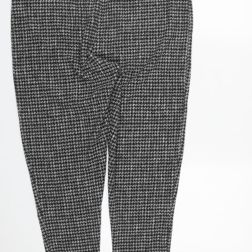 TU Womens Multicoloured Houndstooth Cotton Jegging Trousers Size 20 L27 in Regular