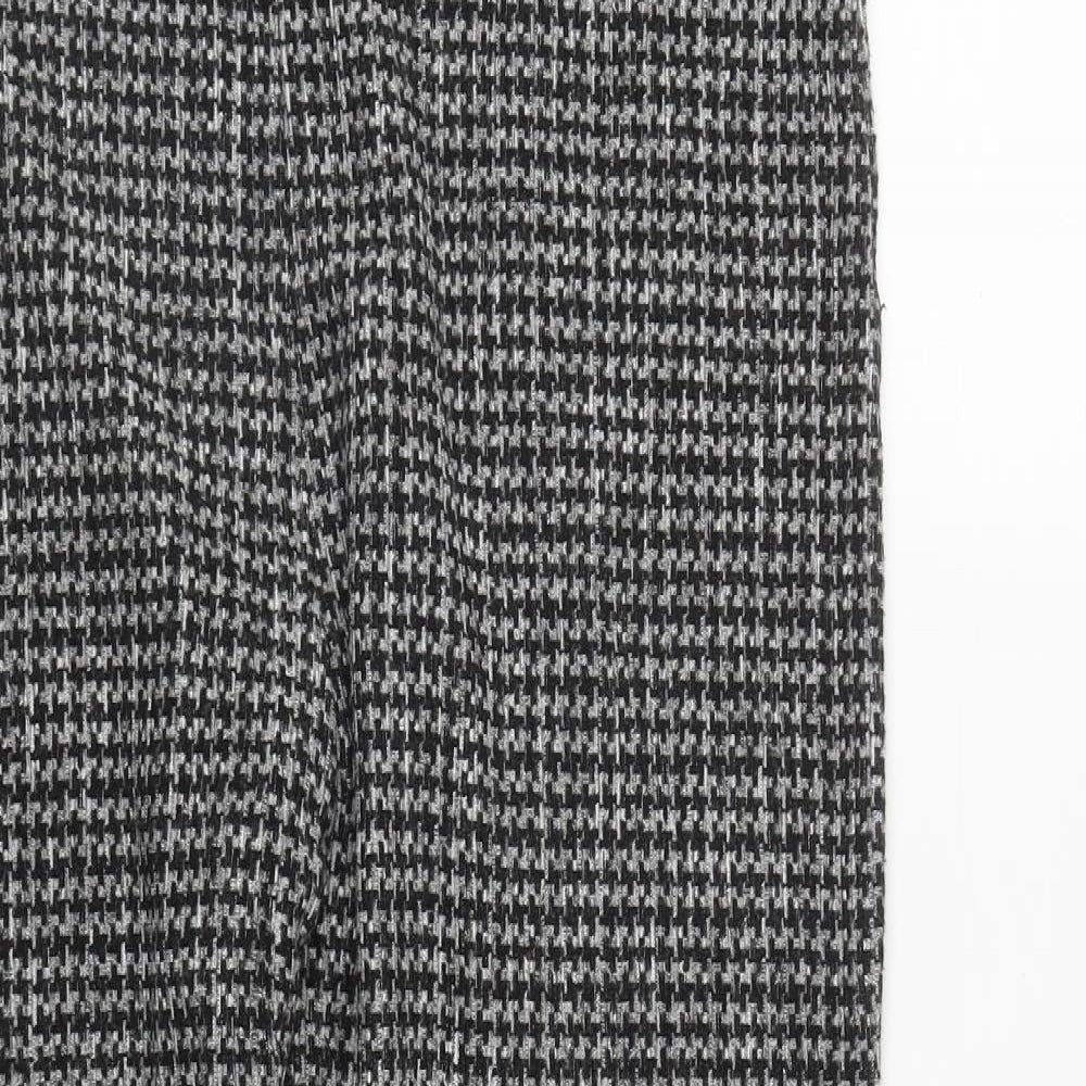 TU Womens Multicoloured Houndstooth Cotton Jegging Trousers Size 20 L27 in Regular