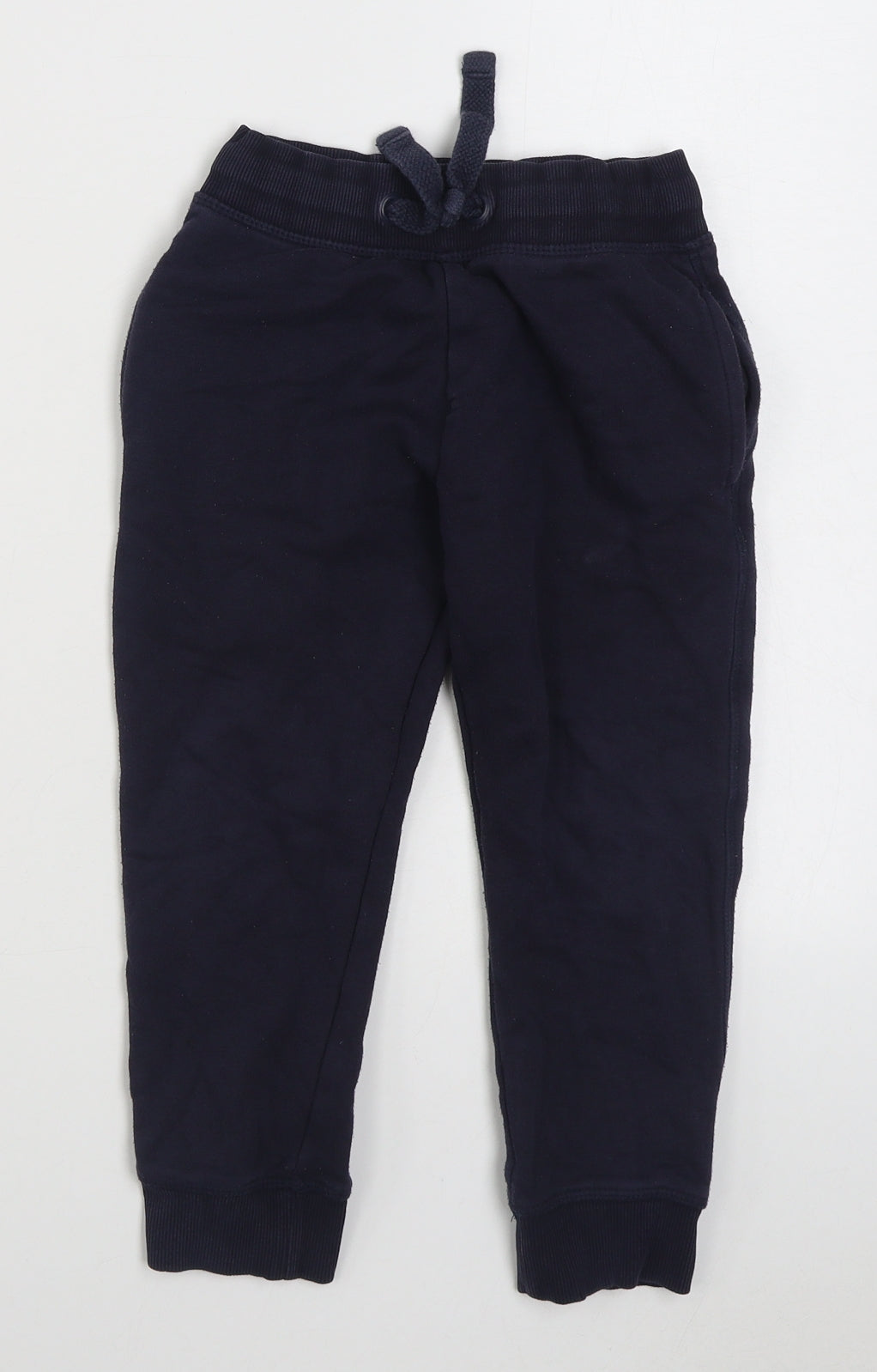 F&F Boys Blue  Cotton Jogger Trousers Size 5-6 Years  Regular