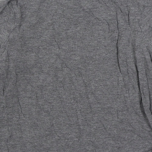 Confiance Textiles Boys Grey  Cotton Basic T-Shirt Size 5 Years Round Neck Pullover