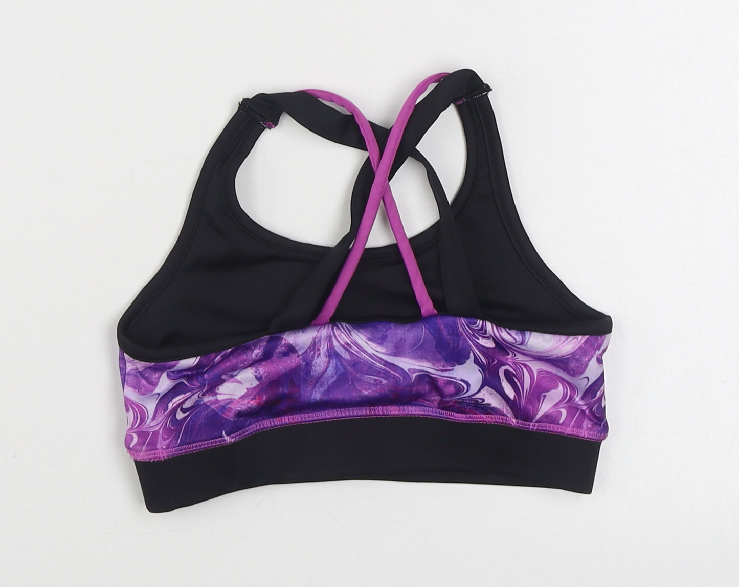 George Girls Purple  Polyester Camisole Tank Size 6-7 Years Scoop Neck Pullover