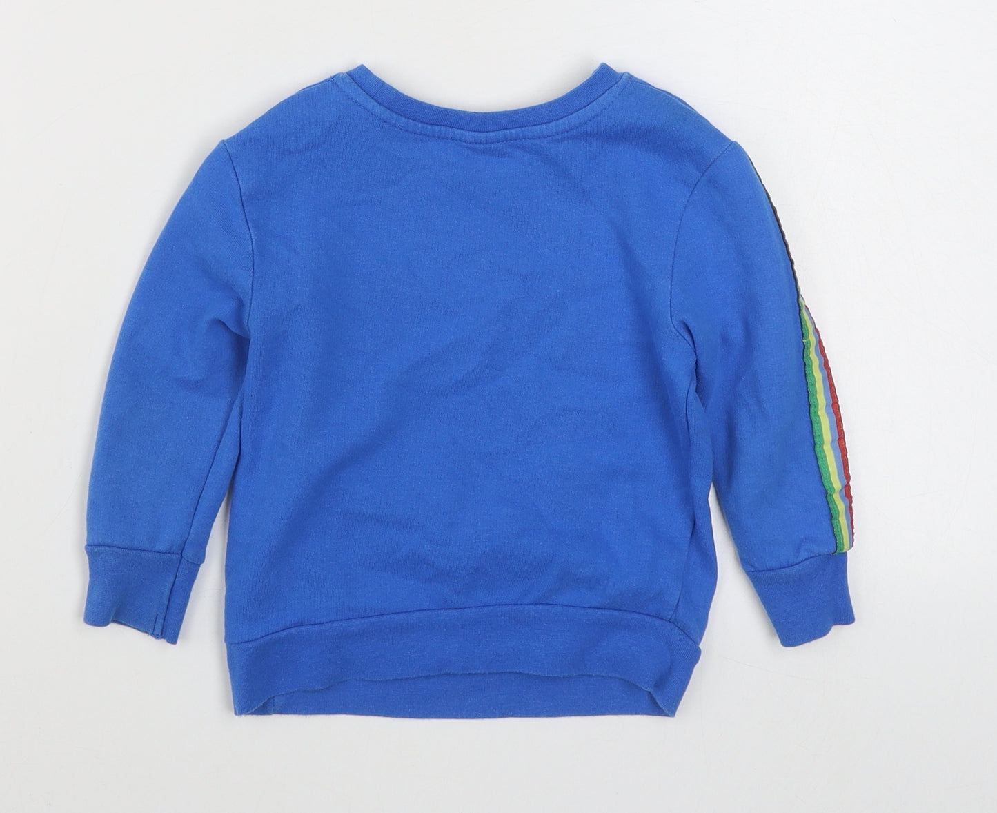 George Baby Blue  Cotton Pullover Jumper Size 18-24 Months  Pullover