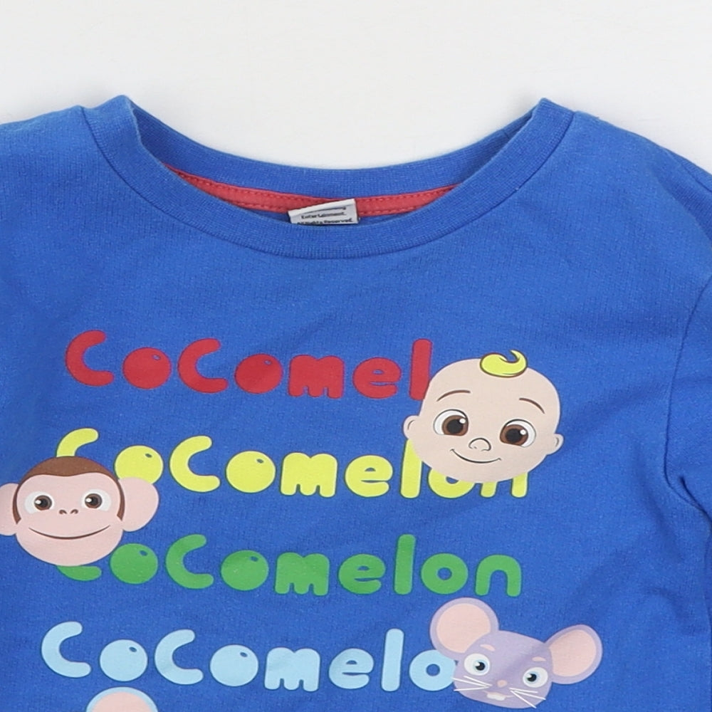 George Baby Blue  Cotton Pullover Jumper Size 18-24 Months  Pullover