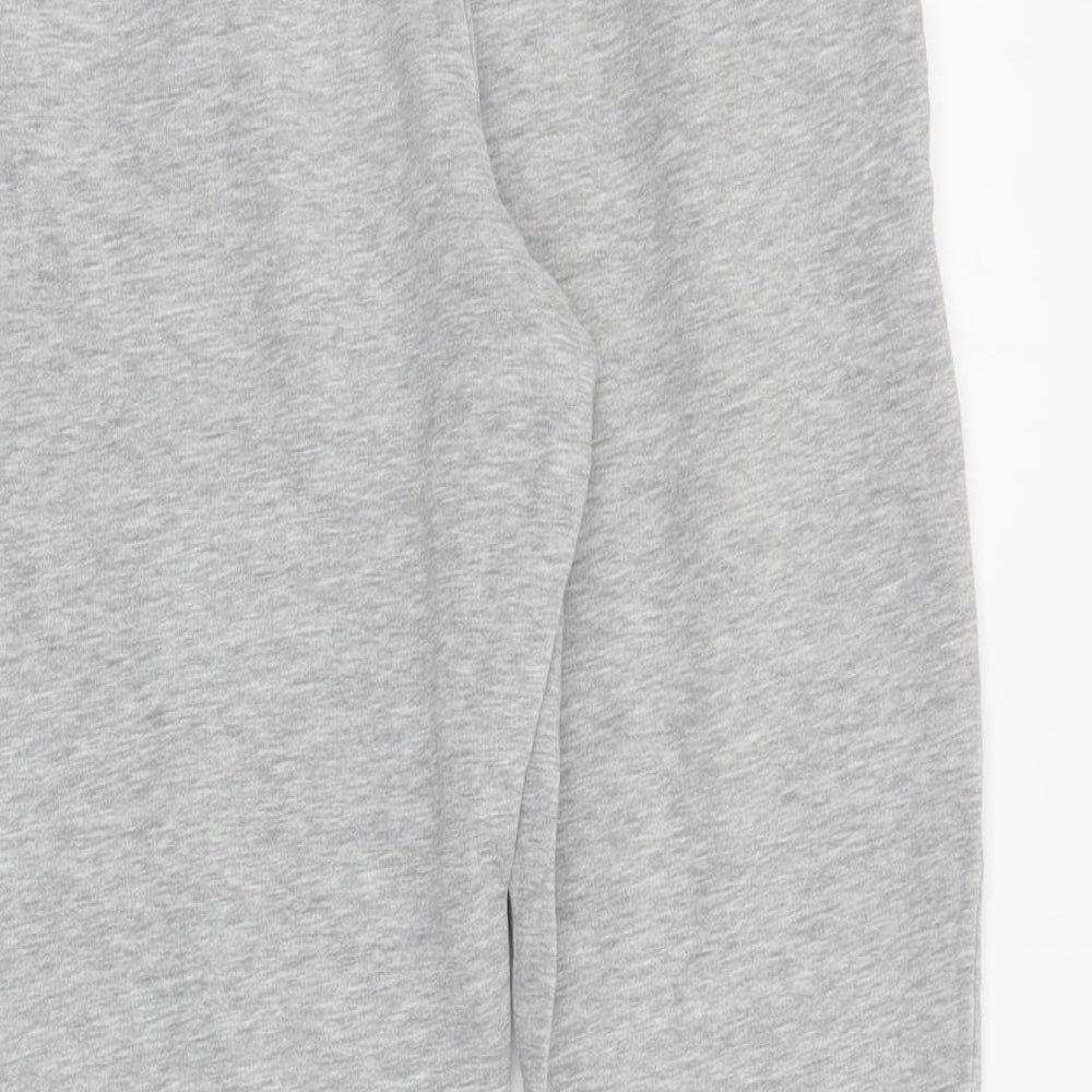 NEXT Boys Grey  Cotton Jogger Trousers Size 12 Years  Regular Drawstring