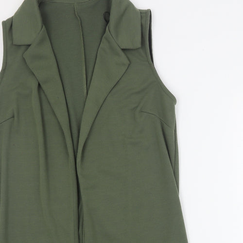 New Look Womens Green   Jacket Waistcoat Size 14