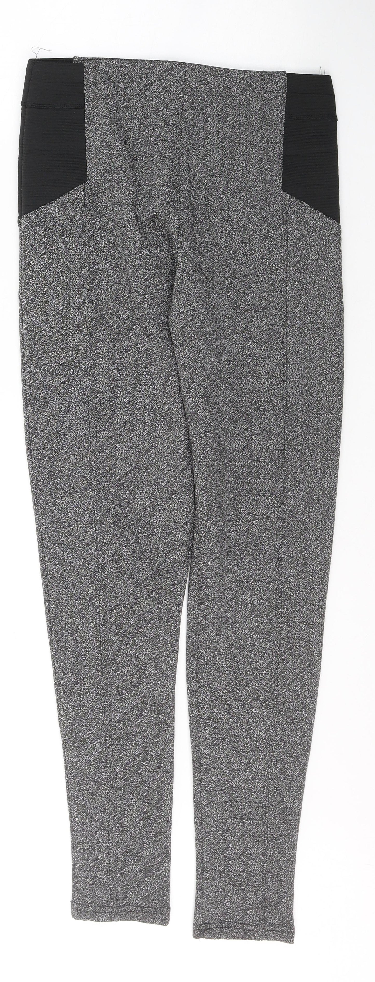 River Island Womens Black  Polyester Jegging Leggings Size 10 L27 in