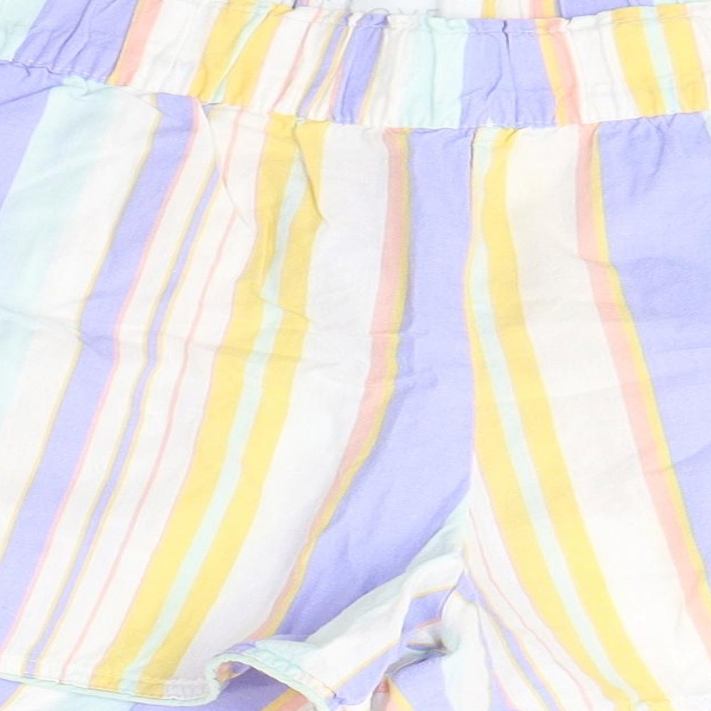 Gap Womens Multicoloured Striped Cotton Sailor Shorts Size M L4 in Regular Pull On