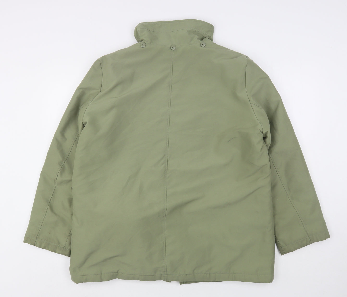 Bonmarché Womens Green   Overcoat Coat Size M