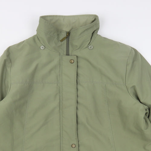 Bonmarché Womens Green   Overcoat Coat Size M