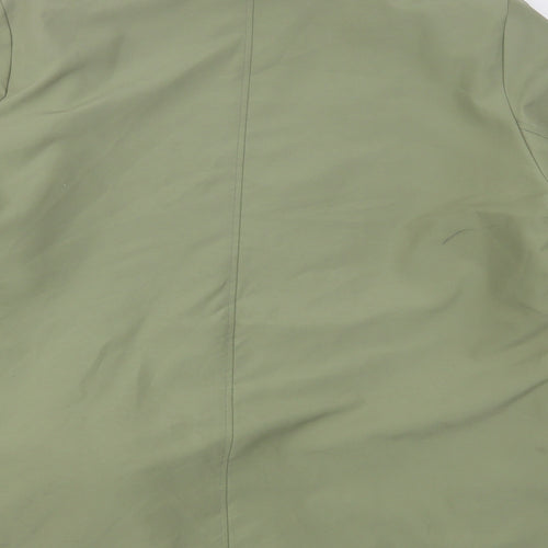 Bonmarché Womens Green   Overcoat Coat Size M