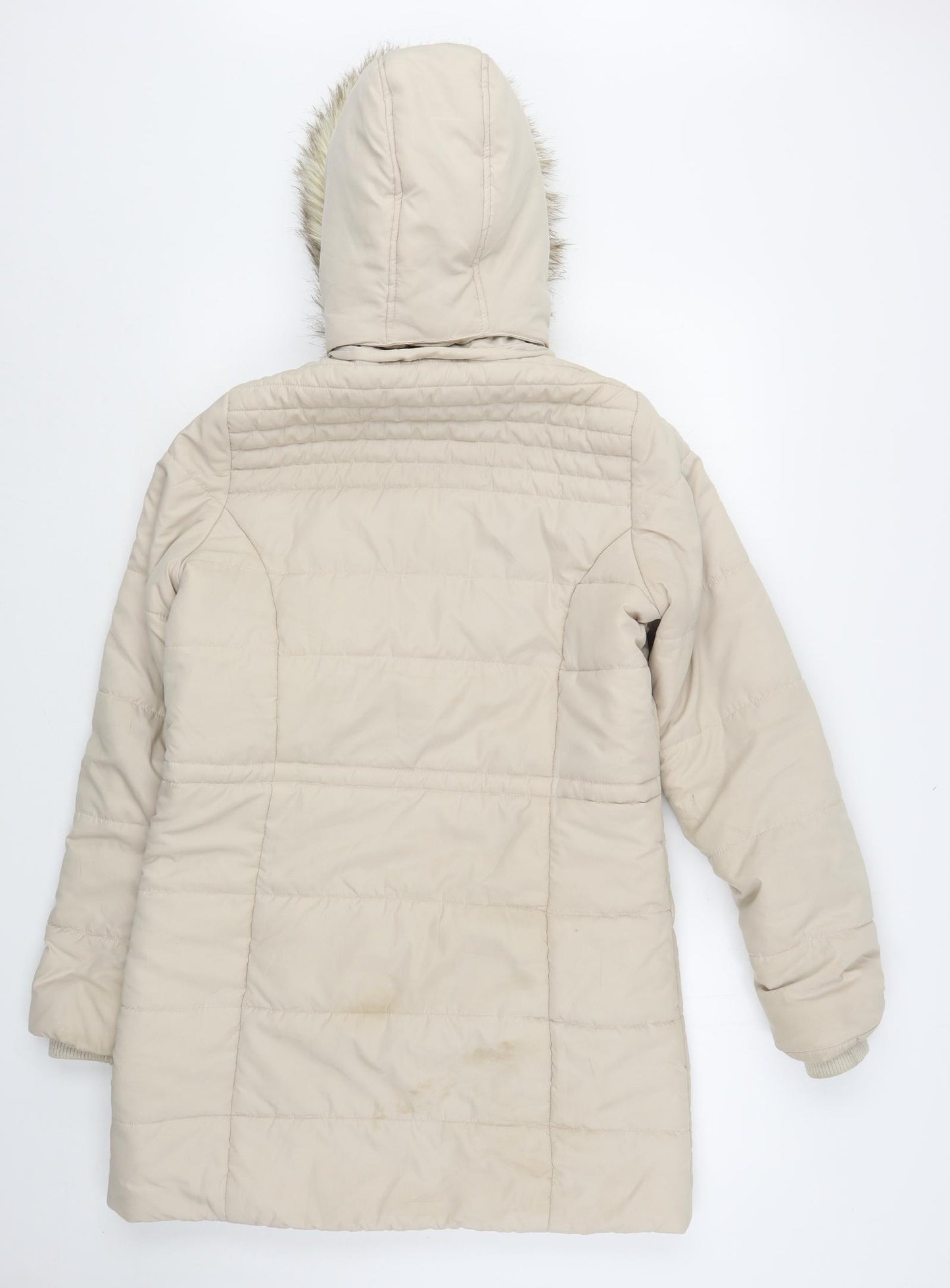 ESMARA Womens Beige   Rain Coat Coat Size 12