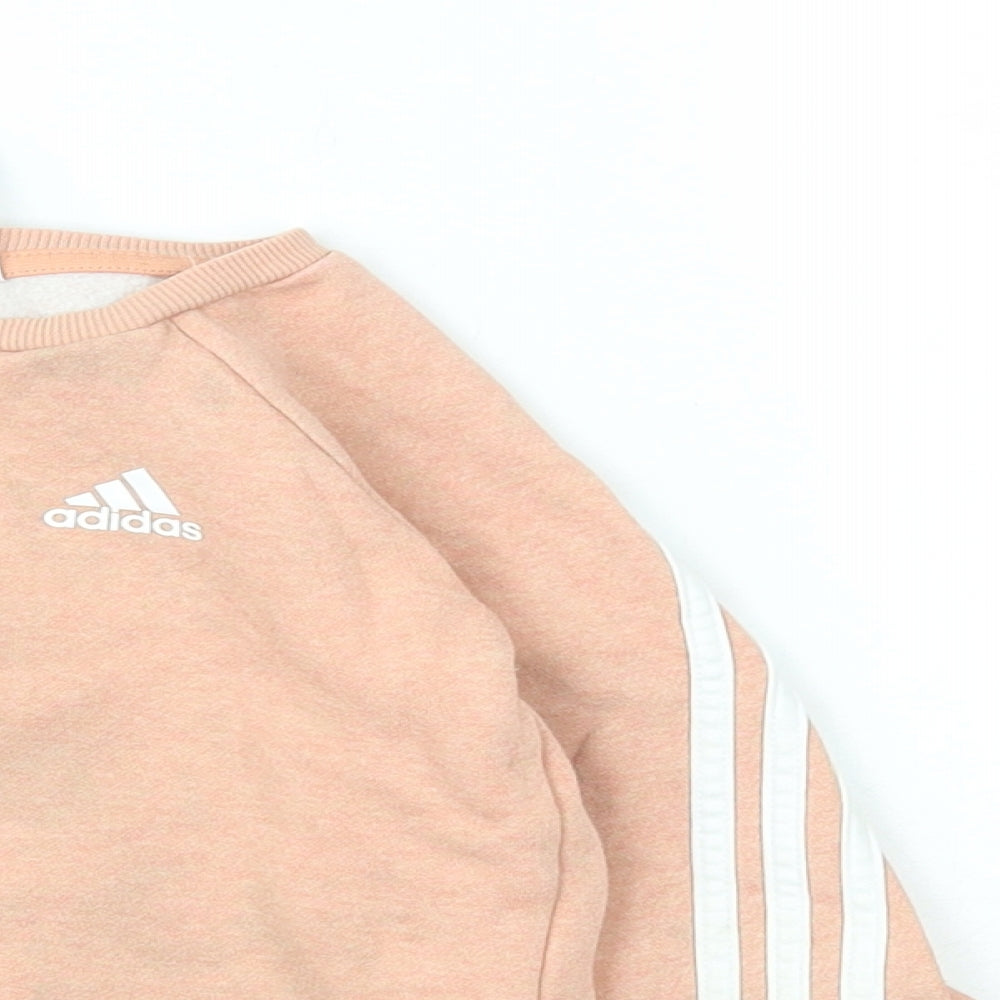 adidas Girls Pink  Cotton Jumpsuit Outfit/Set Size 18-24 Months  Pullover - Manchester United FC