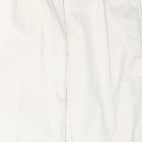 JBC Weaves Womens Beige  Polyester Carrot Trousers Size 42 L27 in Regular Button