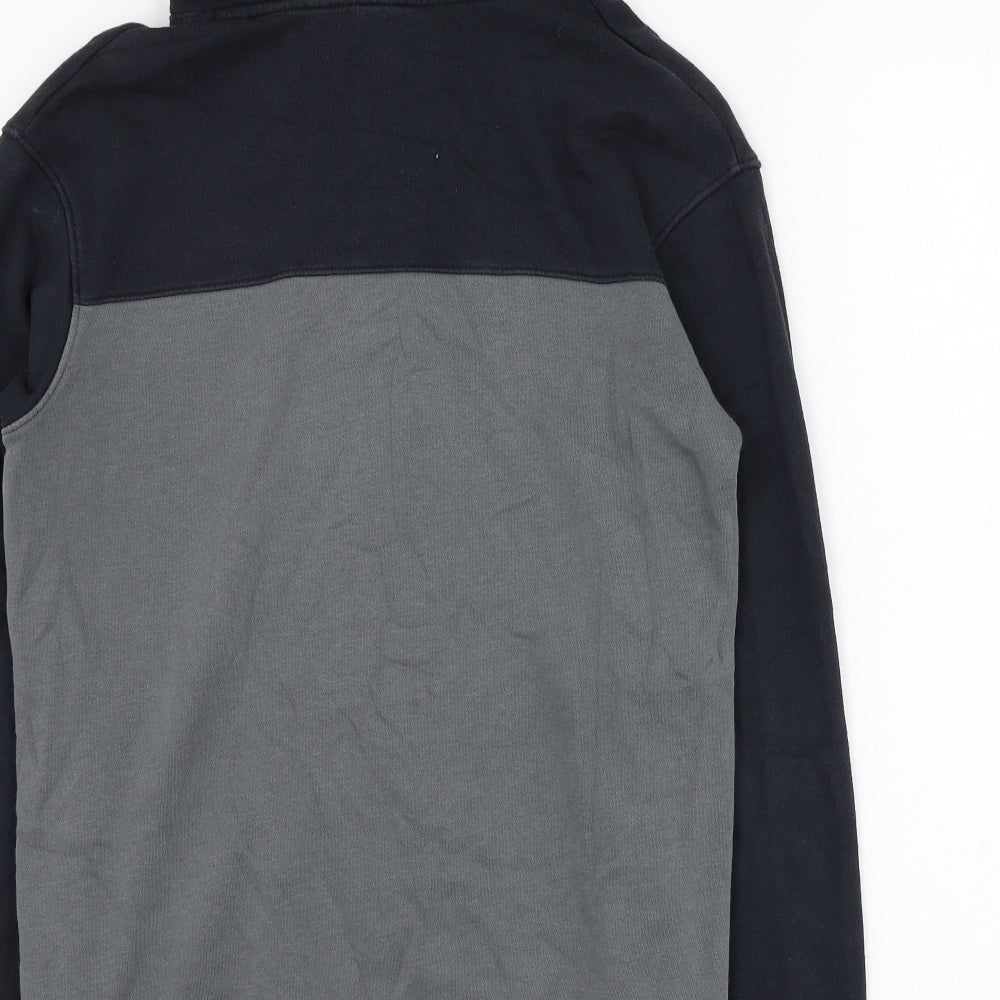Under armour Boys Grey  Cotton Pullover Hoodie Size L  Pullover