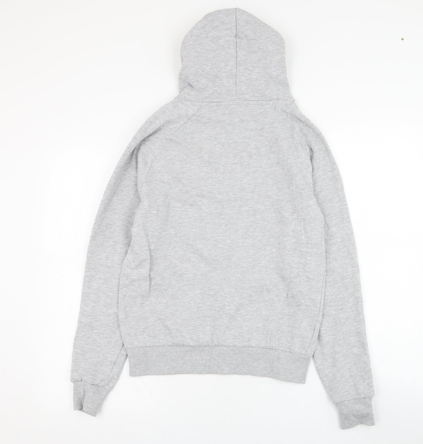 Dunnes Stores Mens Grey  Cotton Pullover Hoodie Size XS   - Christmas