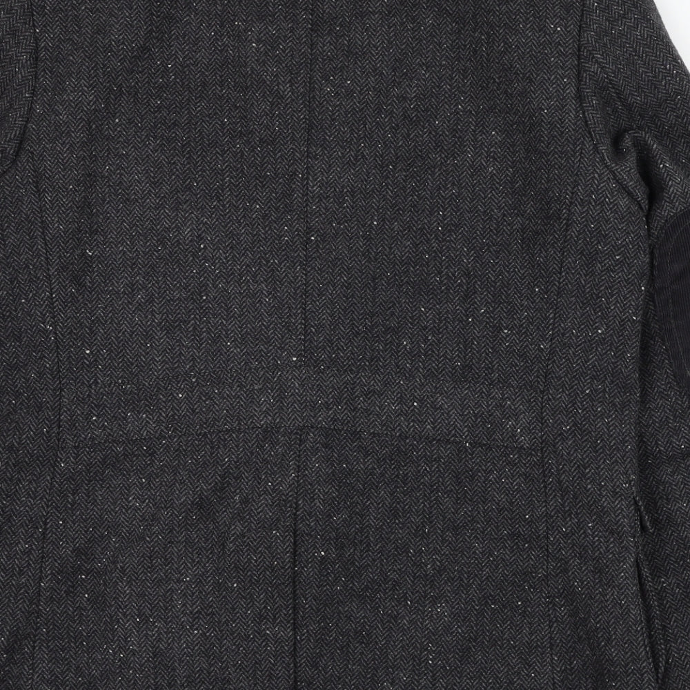 John Rocha Mens Grey   Jacket Blazer Size 40  Button