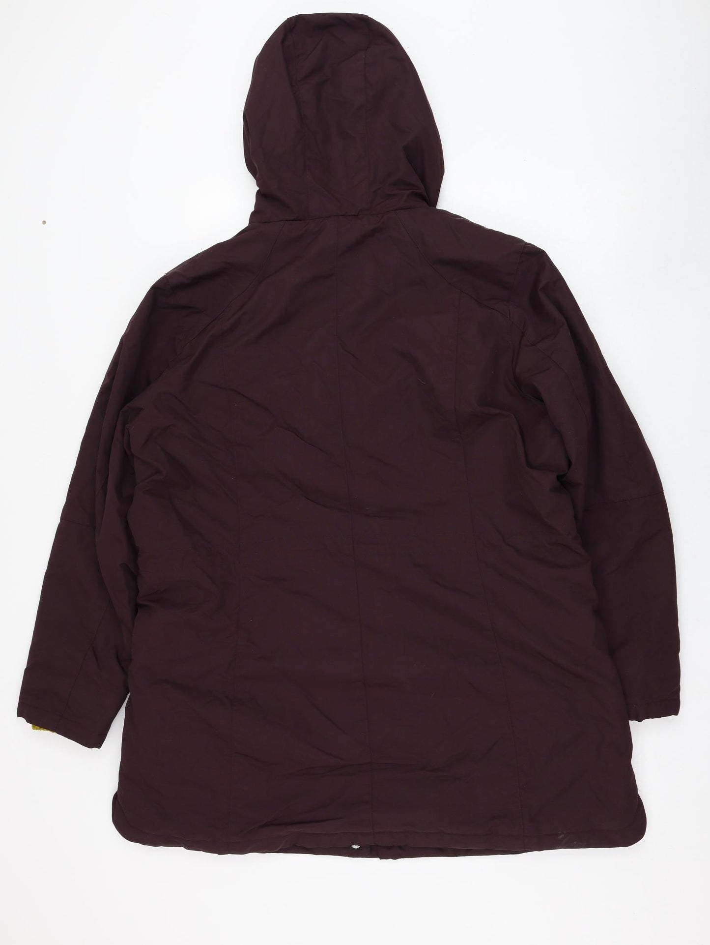 Marks and Spencer Womens Purple   Windbreaker Coat Size 18  Zip