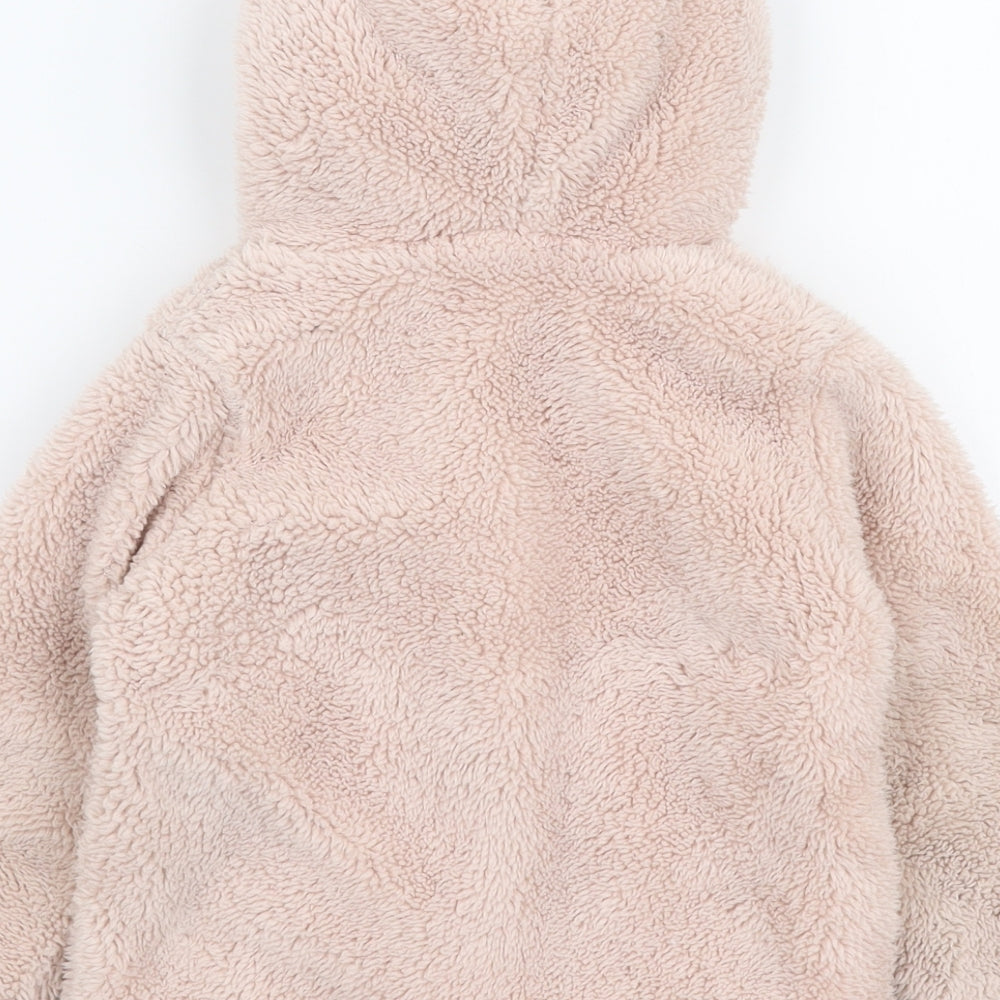 Matalan Girls Pink   Jacket  Size 18-24 Months   Button