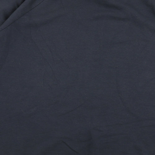 H&M Mens Blue  Cotton Pullover Sweatshirt Size L