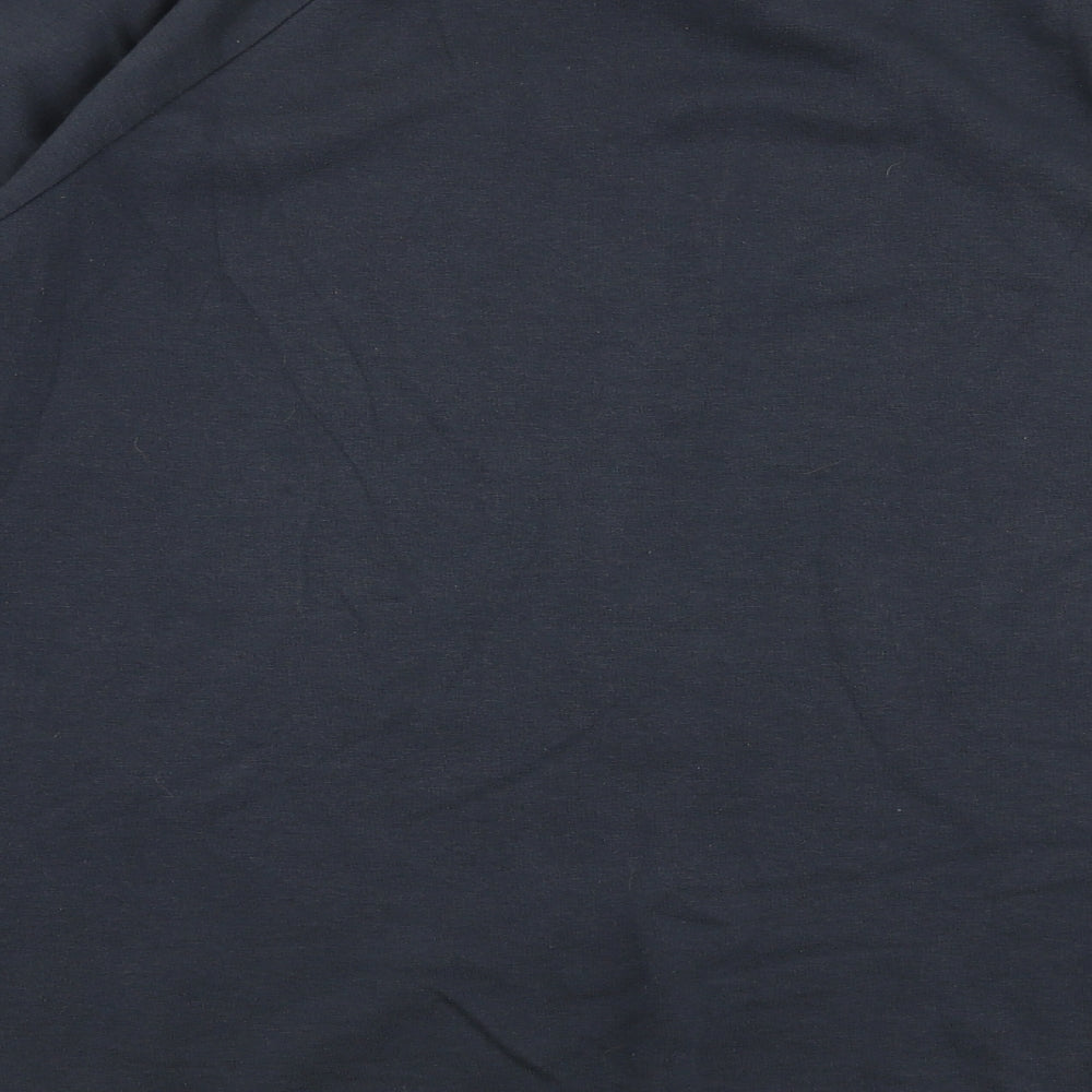 H&M Mens Blue  Cotton Pullover Sweatshirt Size L