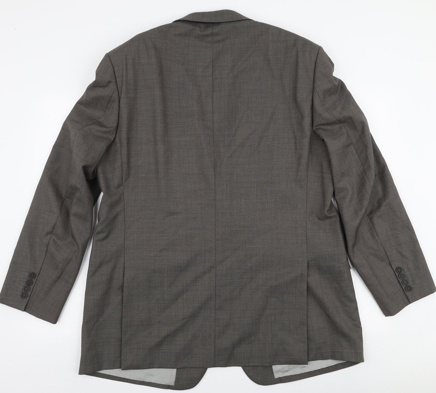 Marks and Spencer Mens Grey  Viscose Jacket Suit Jacket Size M