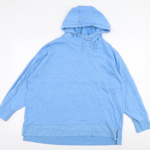 Dunnes Womens Blue  Polyester Pullover Hoodie Size L  Pullover